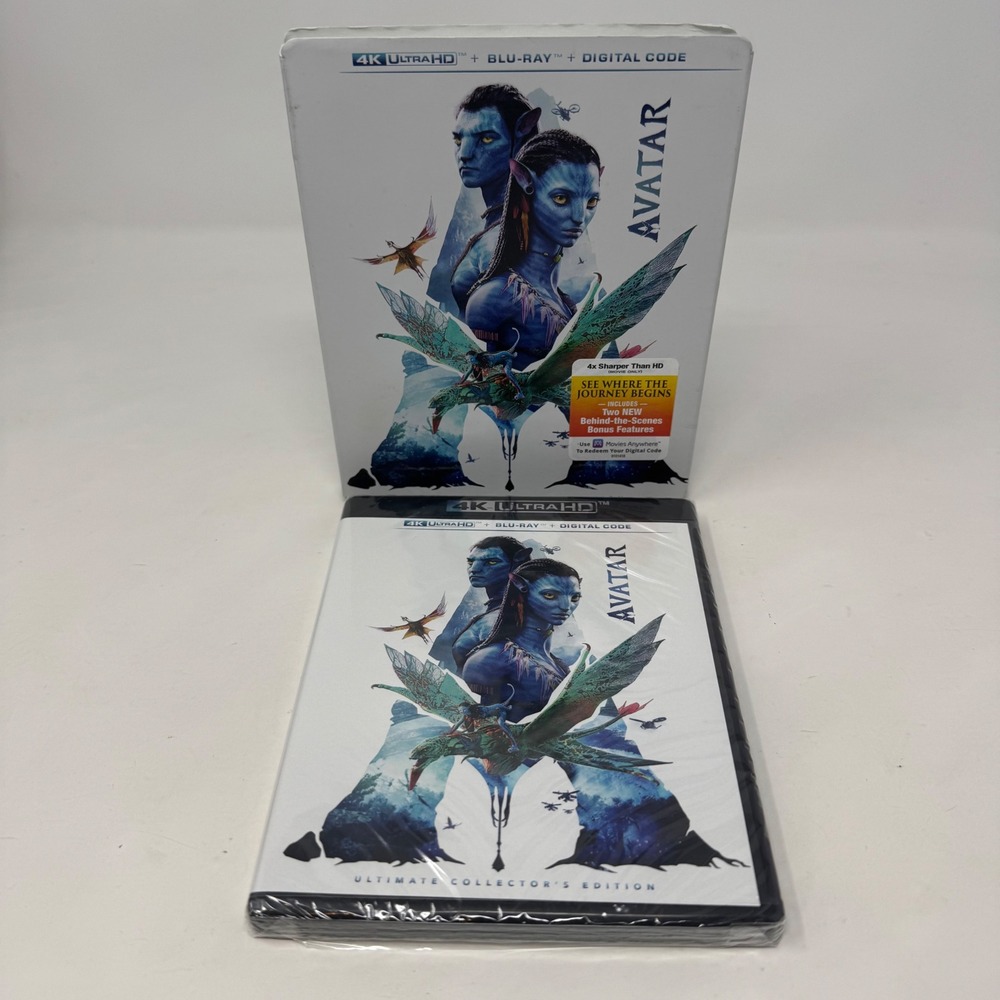 Avatar Ultimate Collector's Edition 4K Ultra HD Blu-ray Digital 3-Disc Set New